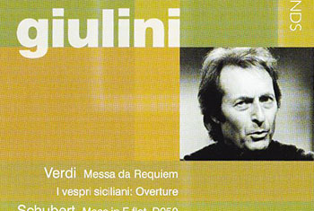 BBC Legends BBCL 4029. Giulini: Verdi – Messa da Requiem, I vespri siciliana Overture, Schubert – Mass in E flat, D950 (2 CD, APE)