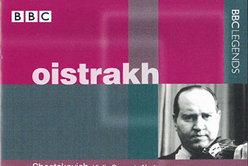 BBC Legends BBCL 4060. Oistrakh: Shostakovich – Violin Concerto no.1, 2, Ysaye – Amitie for 2 Violins (APE)