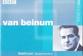 BBC Legends BBCL 4124. Van Beinum: Beethoven – Symphony no.2, 7 (APE)