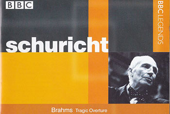 BBC Legends BBCL 4213. Schuricht: Brahms – Tragic Overture, Reger – Variations and Fugue on a Theme by Hiller, Beethoven – Grosse Fuge (APE)