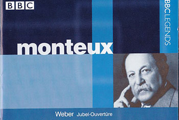 BBC Legends BBCL 4172. Monteux: Weber – Jubel-Ouverture, Ravel – Le Tombeau de Couperin, Pijper – Symphony no.3