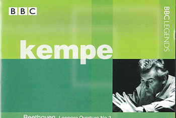 BBC Legends BBCL 4056. Kempe: Beethoven – Leonore Overture no.3 Symphony no.9 (APE)