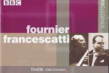 BBC Legends BBCL 4149. Fournier, Francescatti: Dvorák – Cello Concerto, Brahms – Double Concerto (APE)