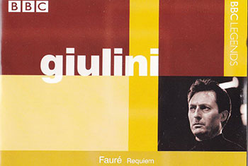 BBC Legends BBCL 4221. Giulini: Fauré – Requiem, Verdi – Four Sacred Pieces (APE)