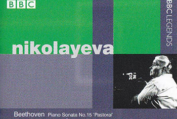 BBC Legends BBCL 4268. Nikolayeva: Beethoven – Piano Sonata no.15 “Pastoral”, Schubert – Piano Sonata no.21 D960, Impromptu no.3 D899 (APE)