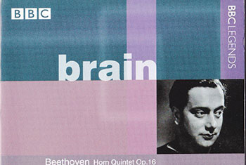 BBC Legends BBCL 4048. Brain: Beethovem – Horn Quintet op.16, Mozart – Horn Quintet K407, Brahms – Horn Trio op.40 (APE)