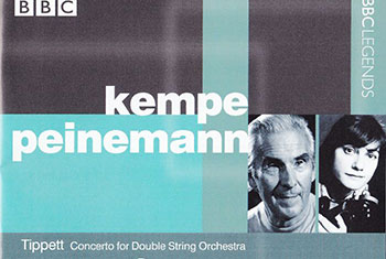 BBC Legends BBCL 4215. Kempe, Peinemann: Tippett – Concerto for Double String Orchestra