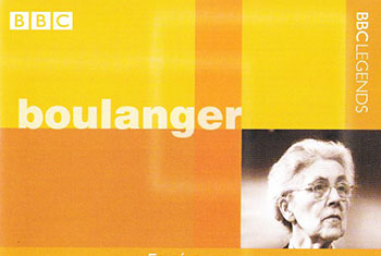 BBC Legends BBCL 4026. Boulanger: Fauré – Requiem, Lili Boulanger – Pie Jesu, Psalm 24, Du fond de l’abîme (APE)