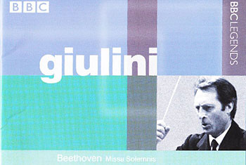 BBC Legends BBCL 4093. Giulini: Beethoven – Missa Solemnis, Schubert – Symphony no.4 (2 CD, APE)