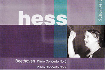 BBC Legends BBCL 4028. Hess: Beethoven – Piano Concertos 2, 5 (APE)