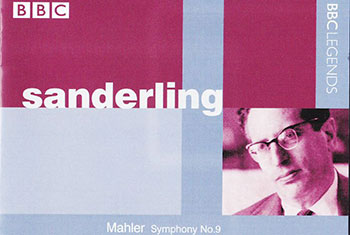 BBC Legends BBCL 4232. Sanderling: Mahler – Symphony no.9 (APE)