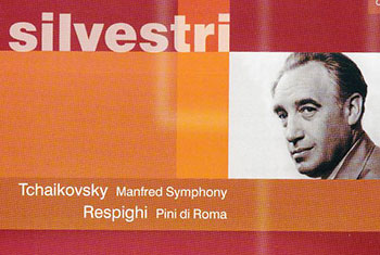 BBC Legends BBCL 4007. Silvestri: Tchaikovsky – Manfred Symphony, Respighi – Pini di Roma (APE)