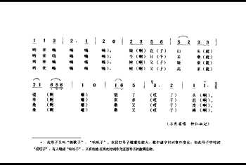 太阳下山丟三丢(栽秧号子·吆吆子) 江都市