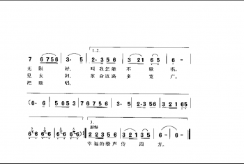 翻身农奴把歌唱（电影《今日西藏》插曲）李坤词 阎飞曲