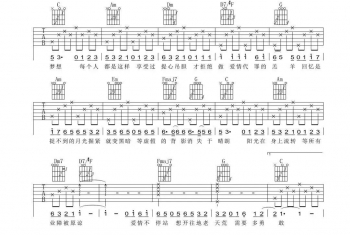 陈奕迅《爱情呼叫转移》吉他谱