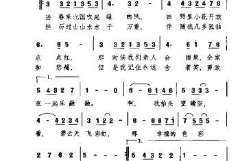 当春来吹起绿的风 日本电视连续剧《幸福雪》主题歌(日)菊池俊雄曲