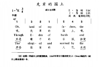 先辈的国土(英)詹姆士曲