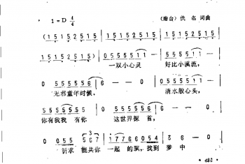 俗世洪流（港台）佚名词曲